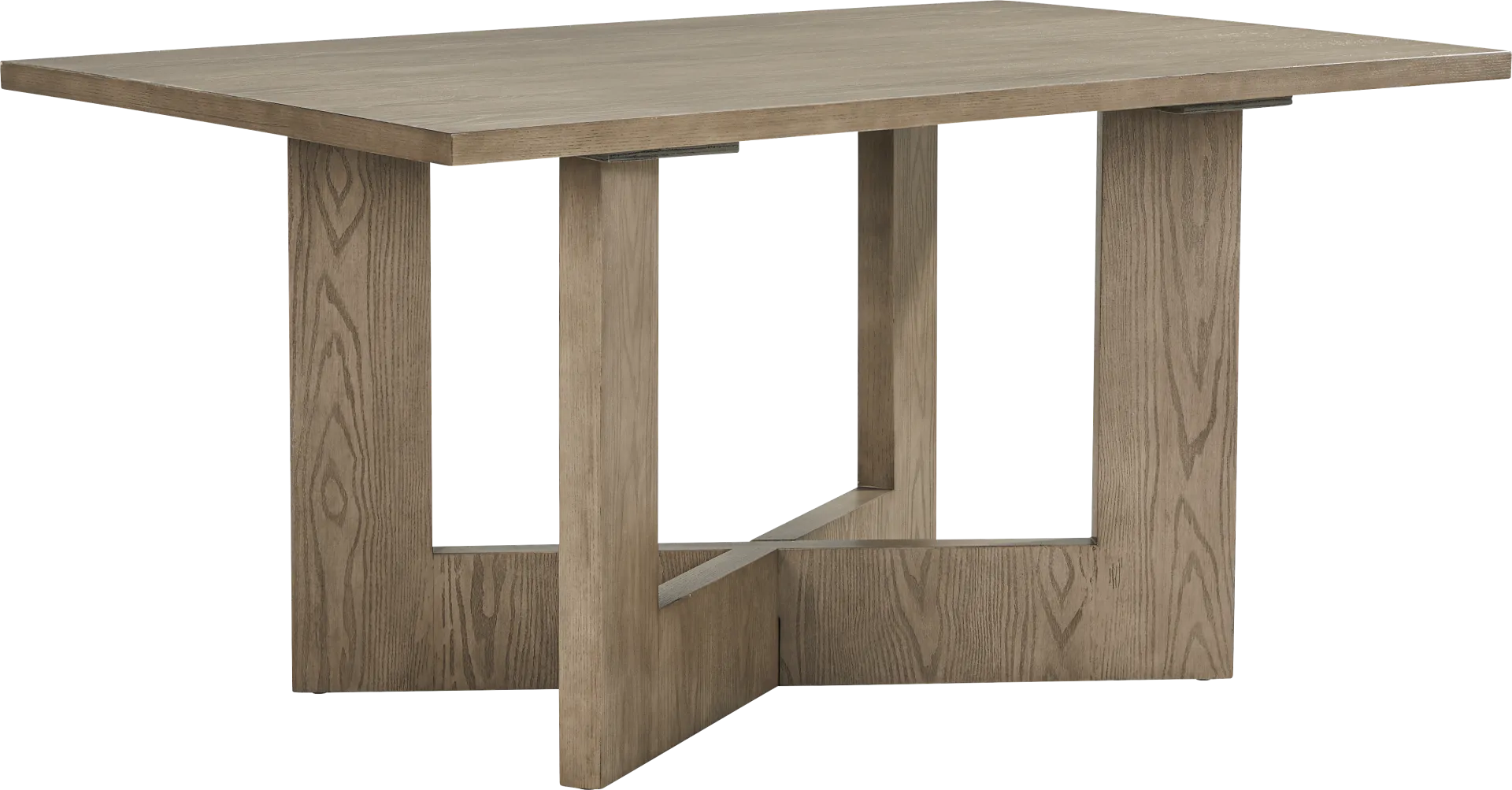 Rosolli Gray Rectangular Dining Table - Image 2