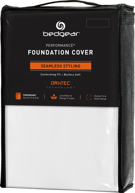 Bedgear Dri-Tec Bright White King Box Spring Wrap