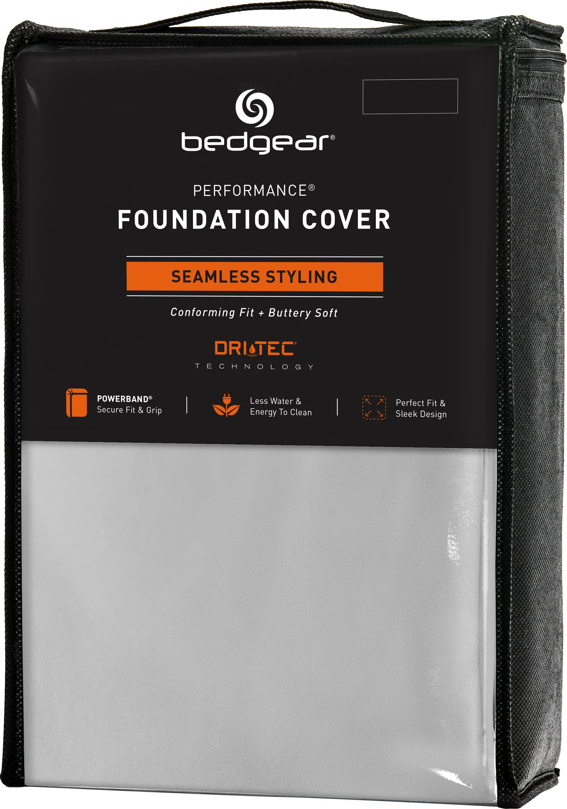Bedgear Dri-Tec Light Gray King Box Spring Wrap - Thumbnail - Image 1