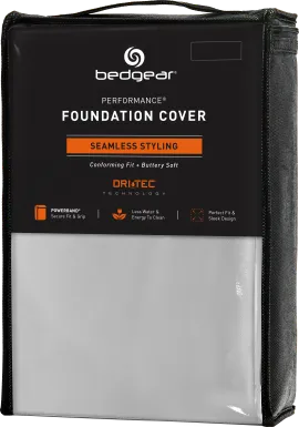 Bedgear Dri-Tec Light Gray Queen Box Spring Wrap