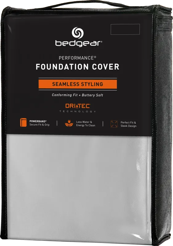 Bedgear Dri-Tec Light Gray California King Box Spring Wrap