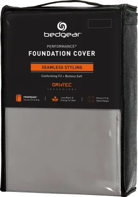 Bedgear Dri-Tec Gray Queen Box Spring Wrap