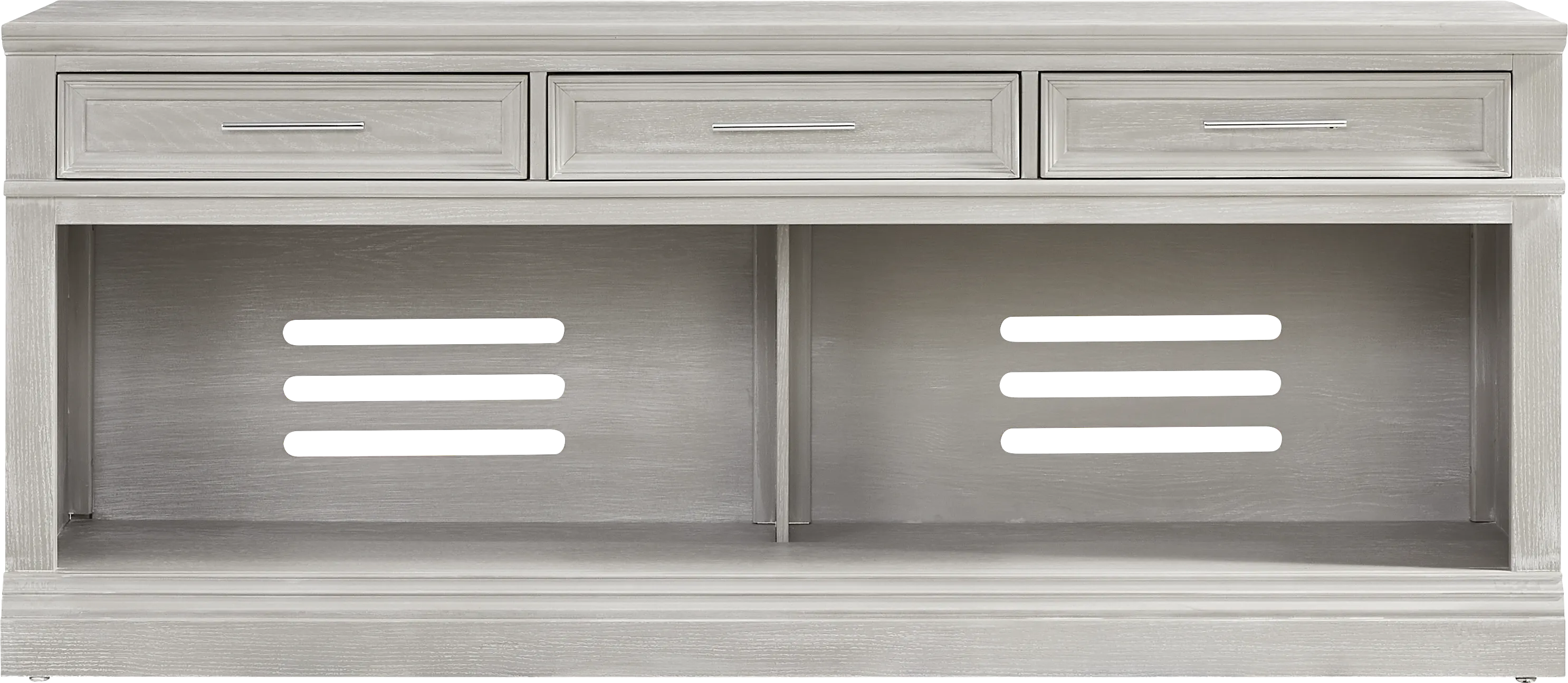 Stephenson Light Gray 78" Console - Thumbnail - Image 1