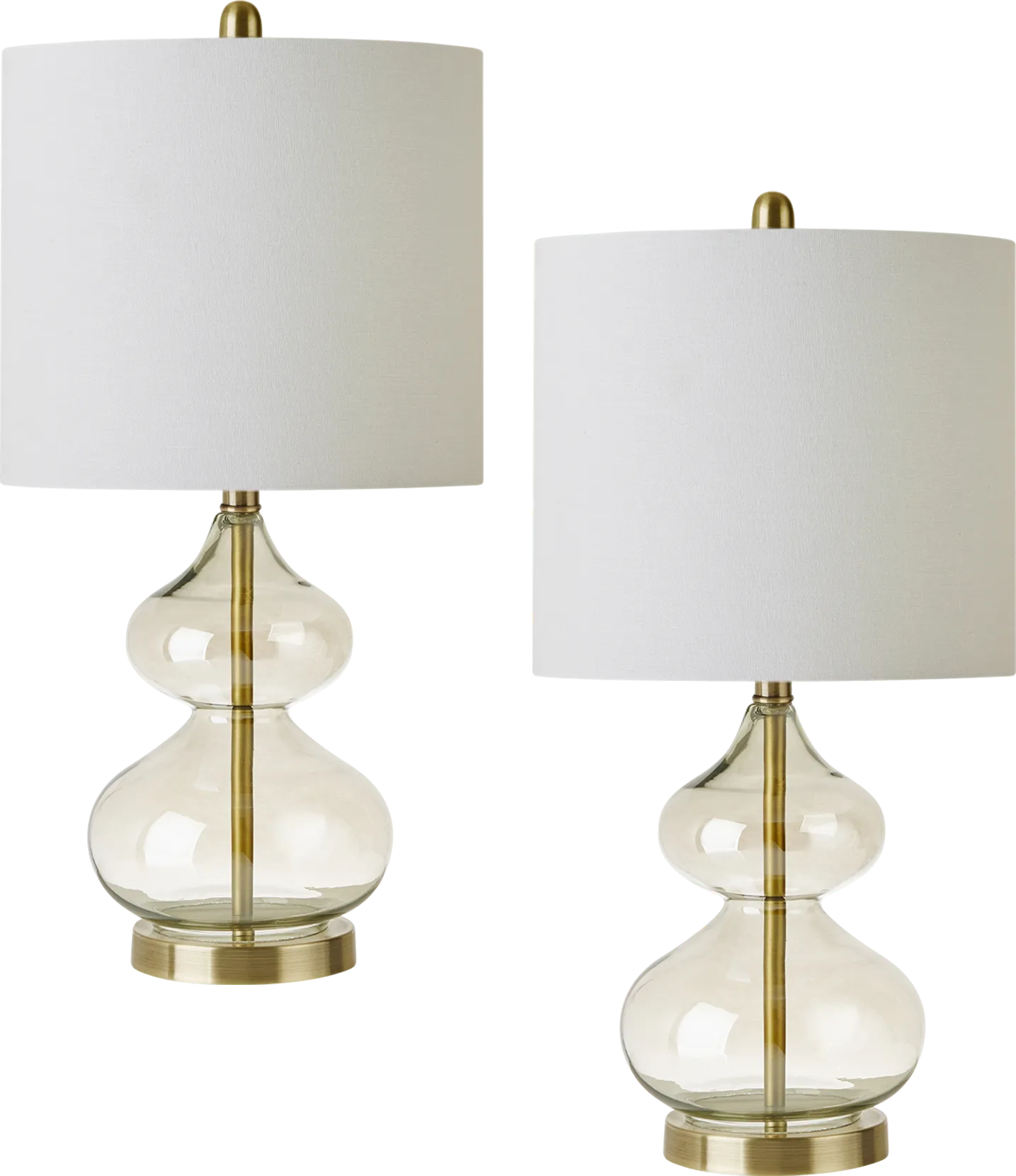 Edenvale Gold Table Lamps, Set of 2
