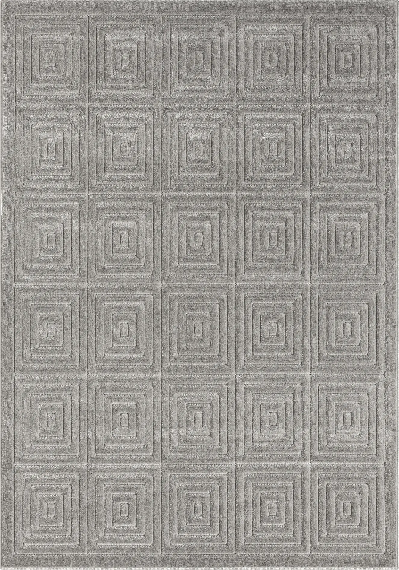 Abbour Gray 5' x 7' Indoor,Outdoor Rug