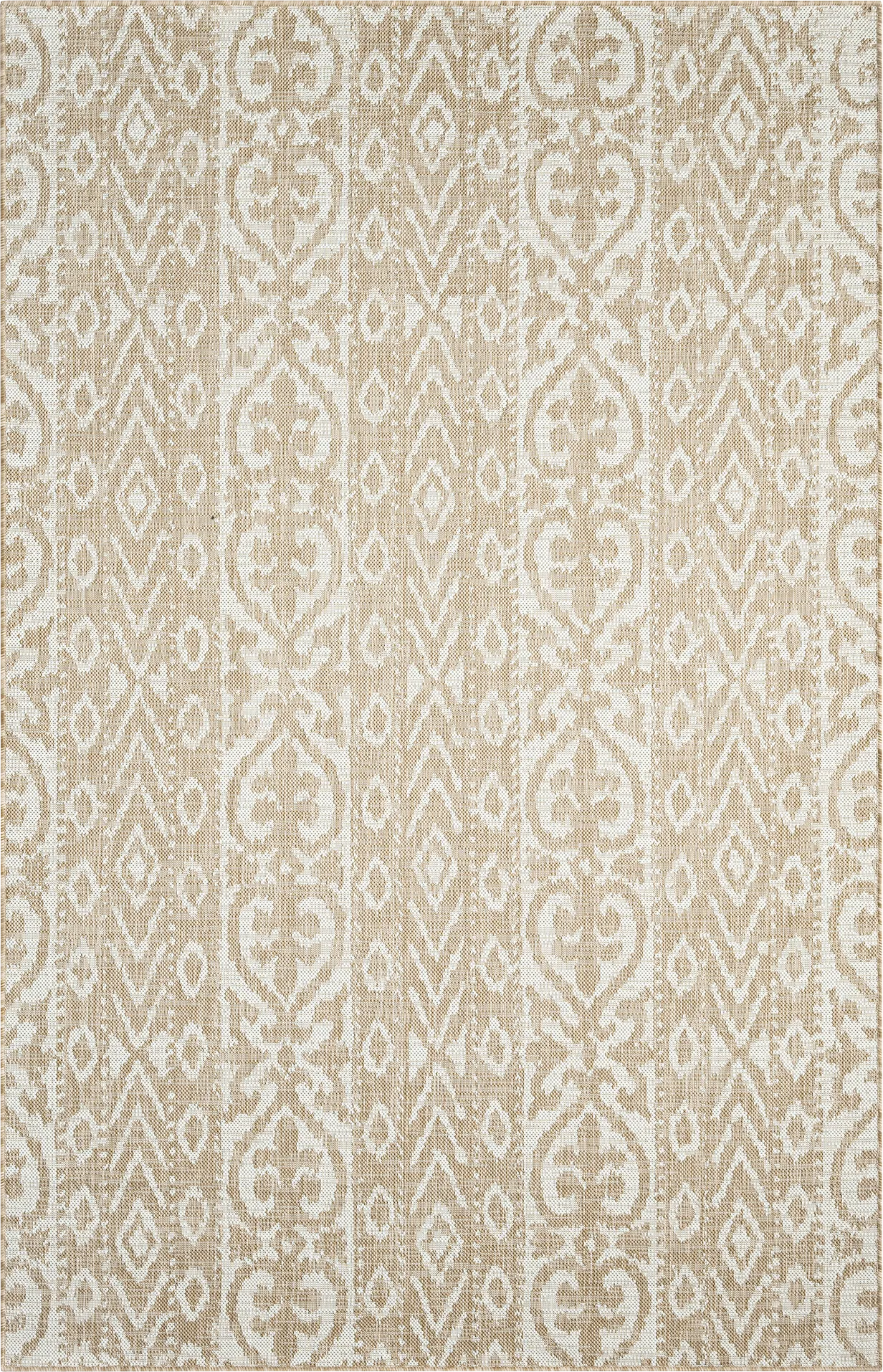 Chiley Beige 6'9 x 9' Indoor,Outdoor Rug - Thumbnail - Image 1