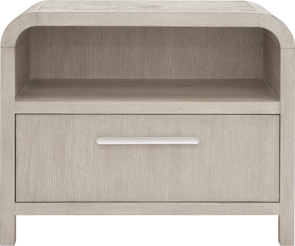 Canyon Light Gray Nightstand