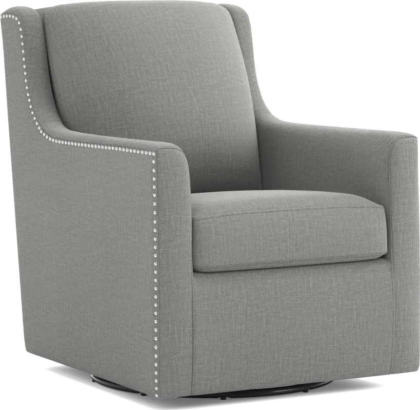 Lindsey Gray Swivel Chair