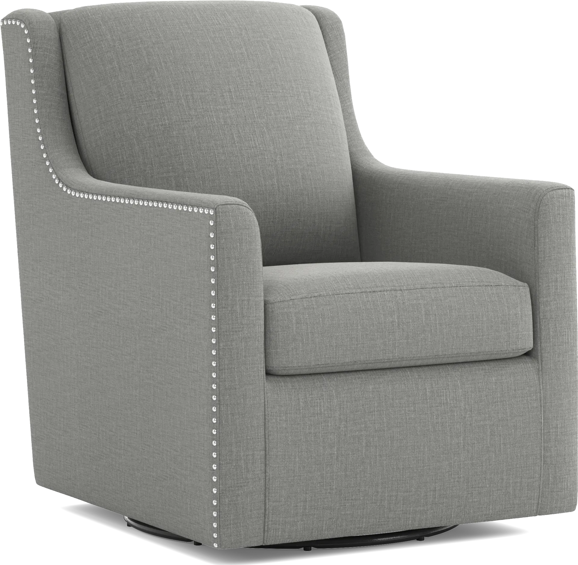 Lindsey Gray Swivel Chair