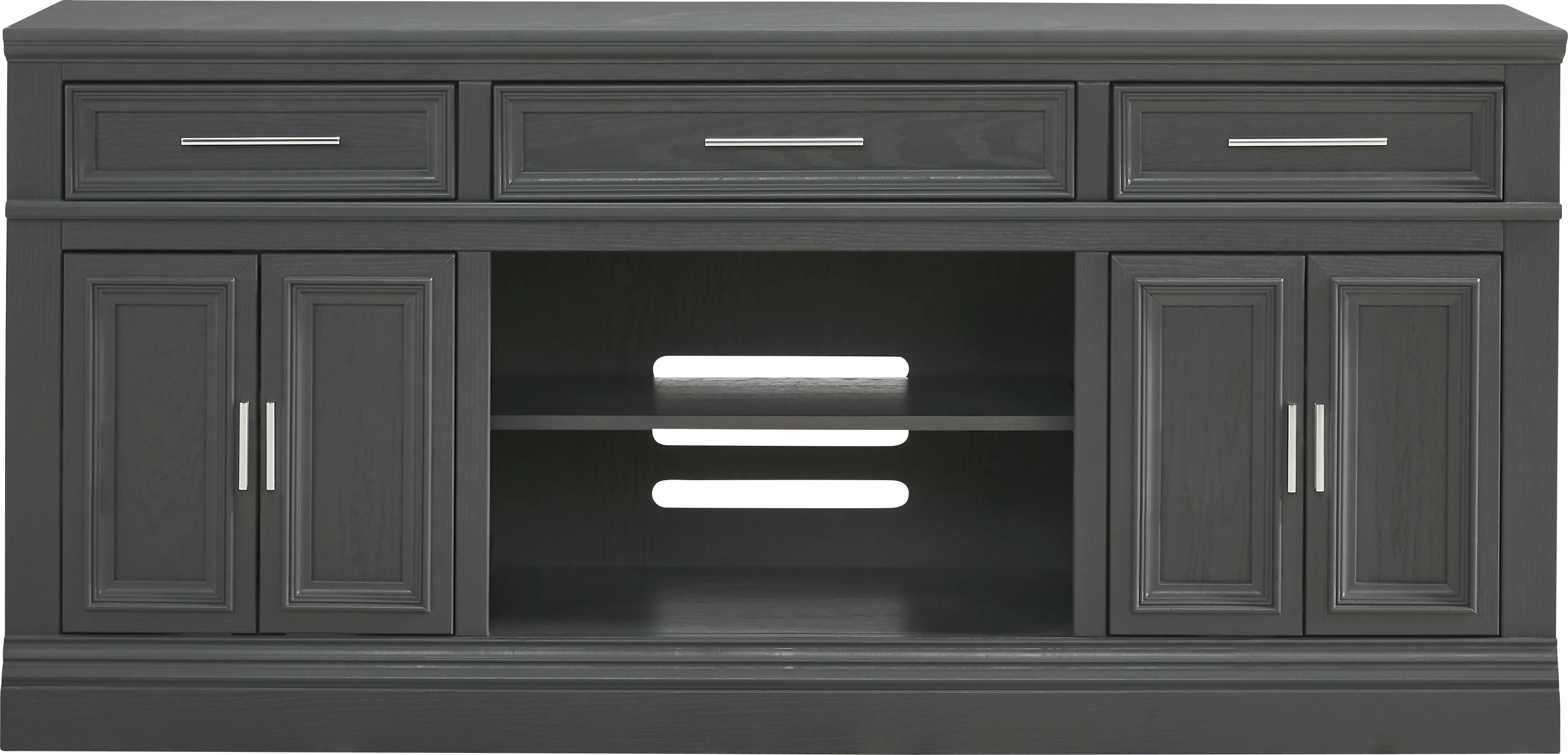 Stephenson Dark Gray 70" Console - Thumbnail - Image 1