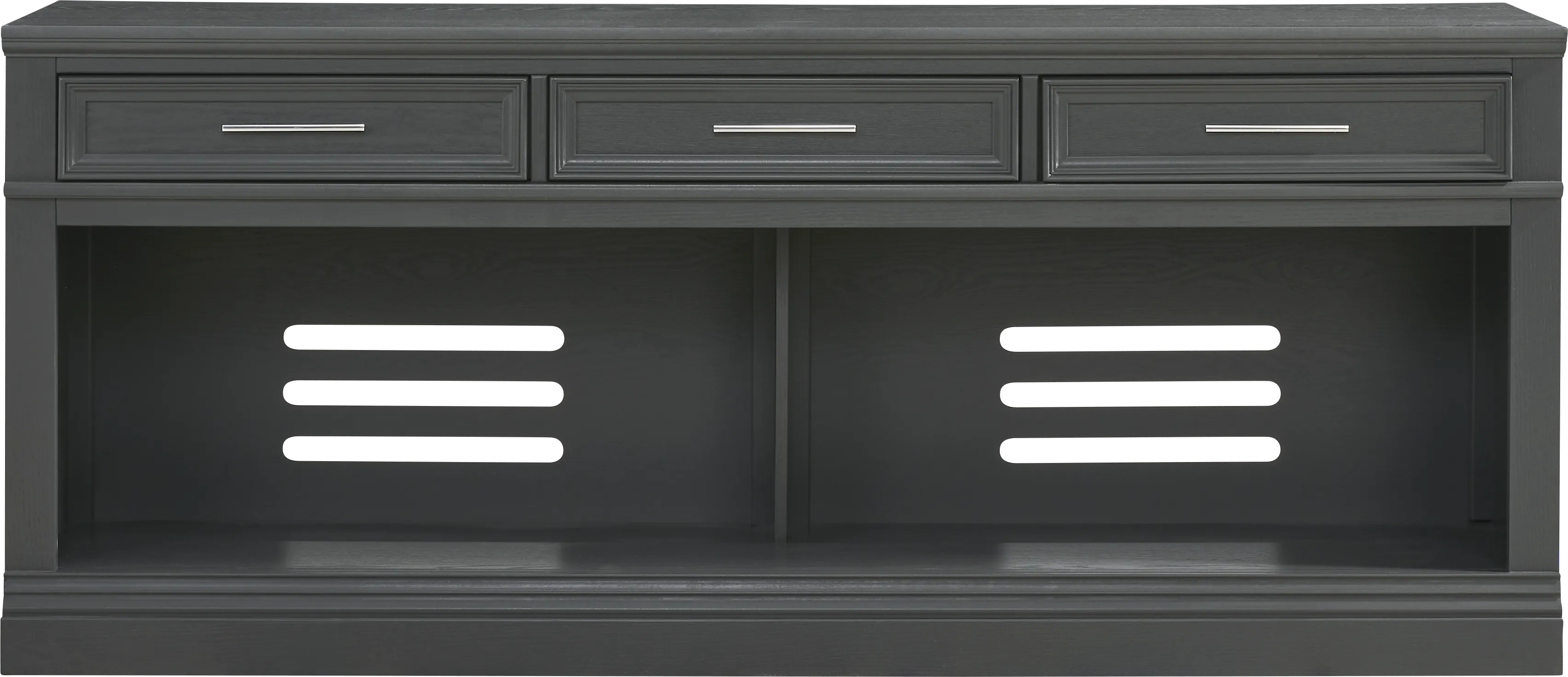 Stephenson Dark Gray 78" Console - Thumbnail - Image 1