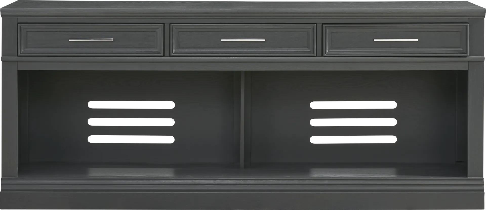 Stephenson Dark Gray 78" Console - Image 1