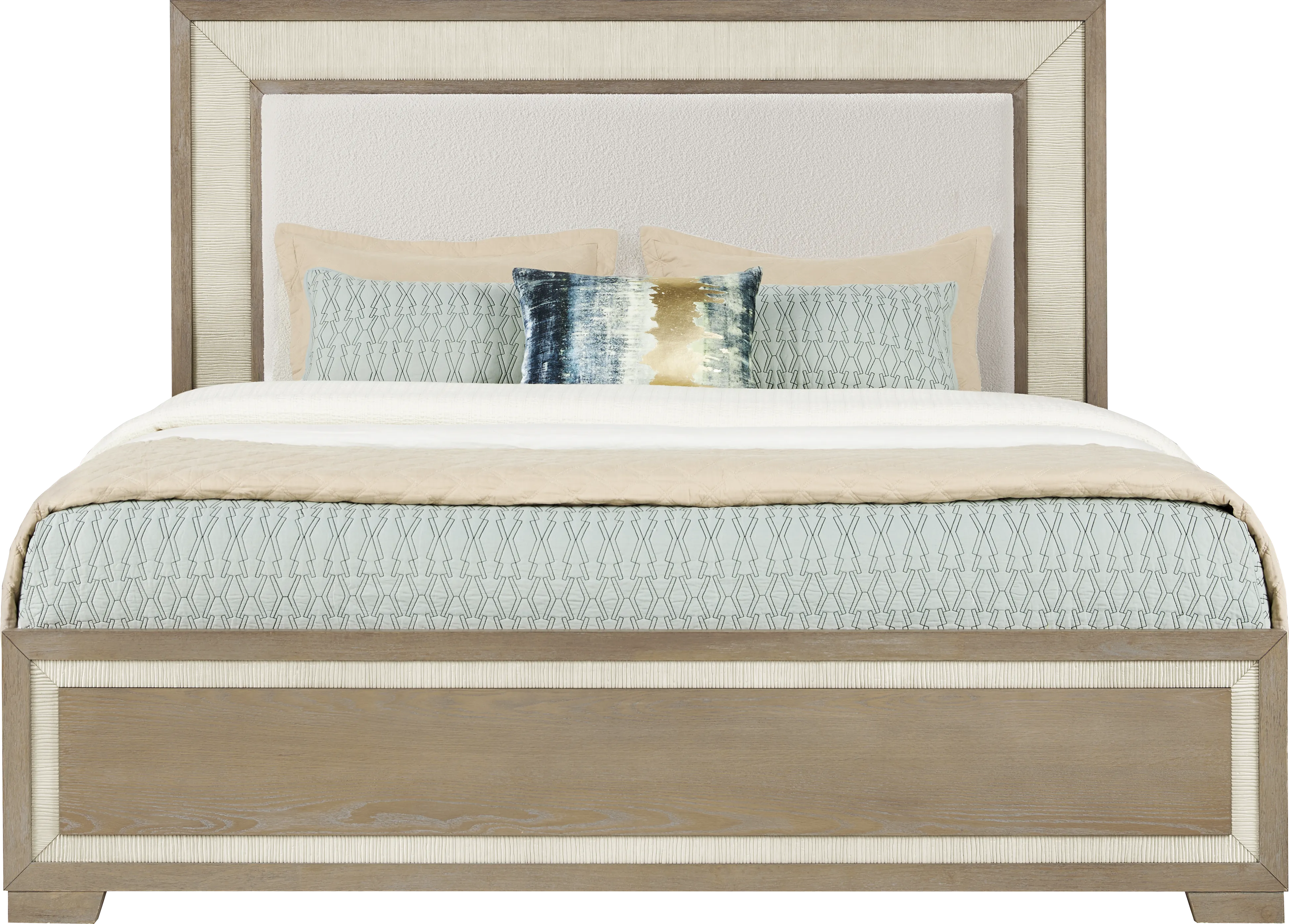 Sand Key Sandstone 5 Pc King Upholstered Bedroom - Thumbnail - Image 2