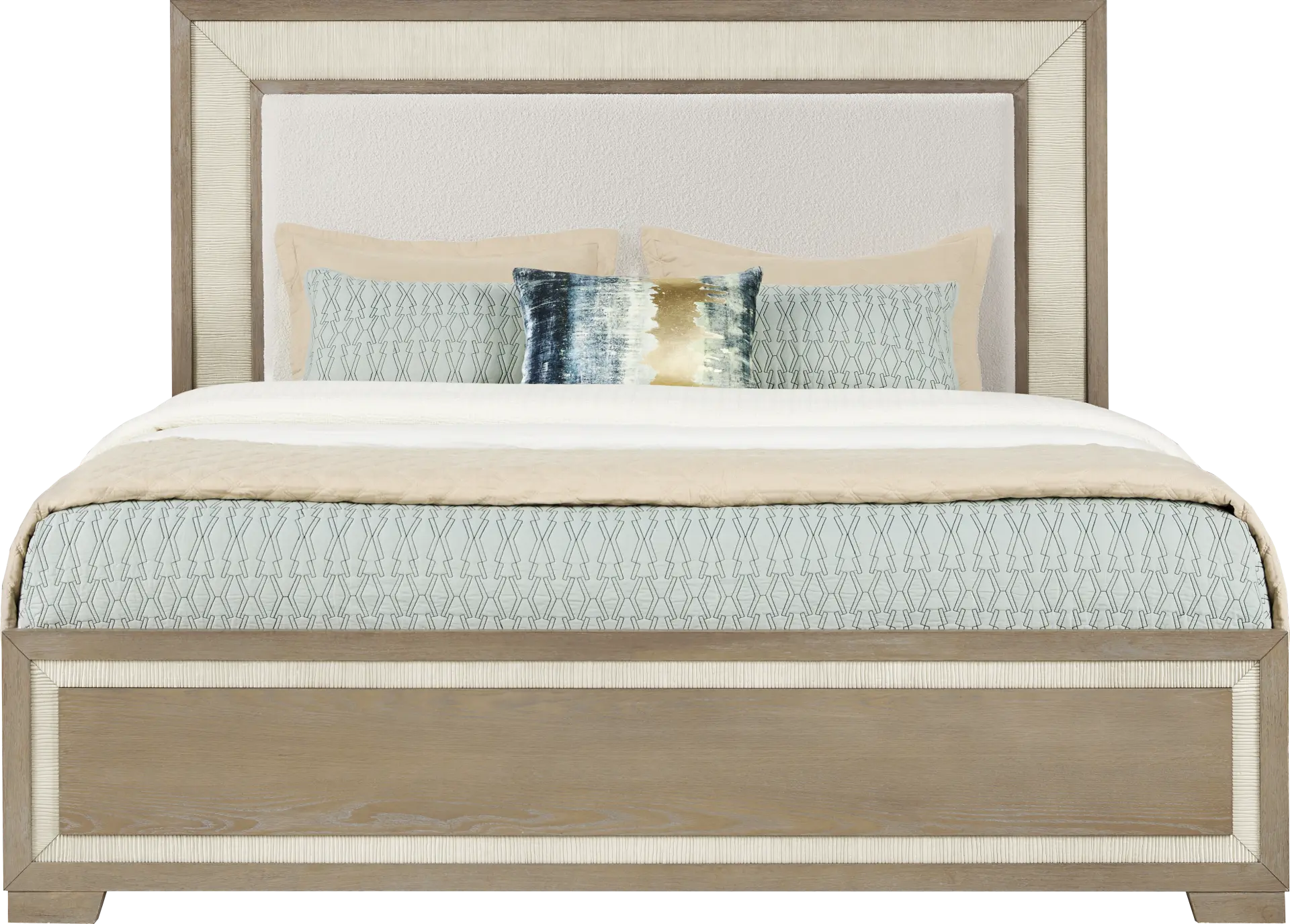 Sand Key Sandstone 3 Pc Queen Upholstered Bed