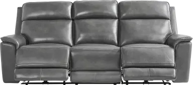2 pc dual power reclining sofa
