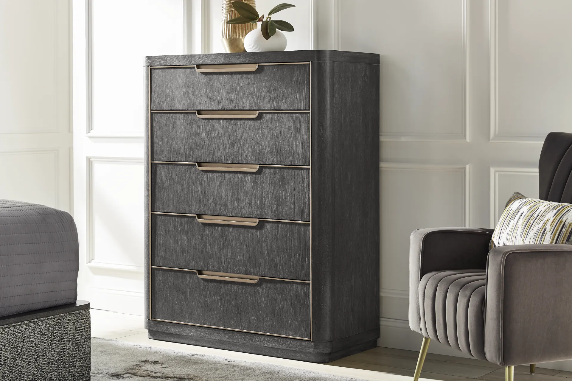 Preston Heights Gray Chest - Image 3