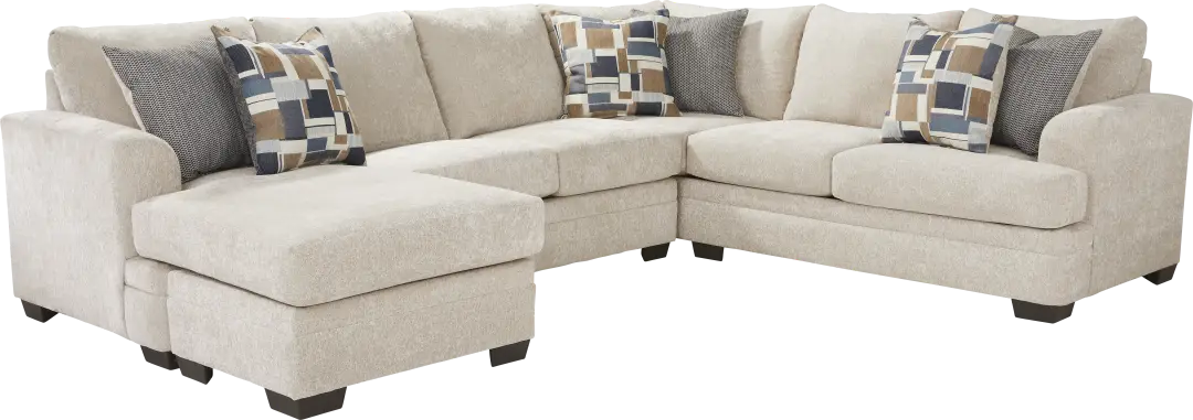 Copley Place Linen 2 Pc Sleeper Sectional