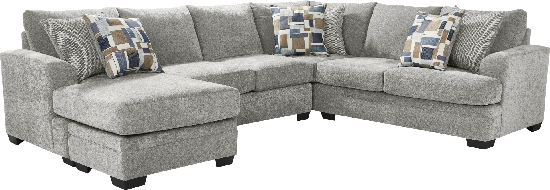Copley Place Slate 2 Pc Sectional - Image 2