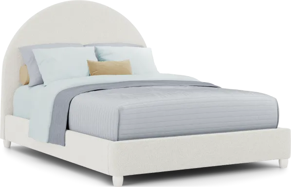 Kids Moonstone Natural Full Upholstered Bed