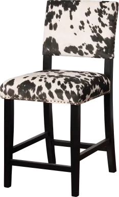 Avington Black Counter Height Stool