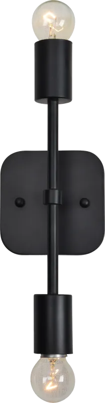 Loma Trace Black Wall Sconce