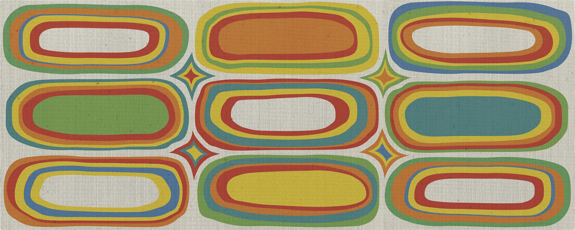 Funky Ovals Artwork