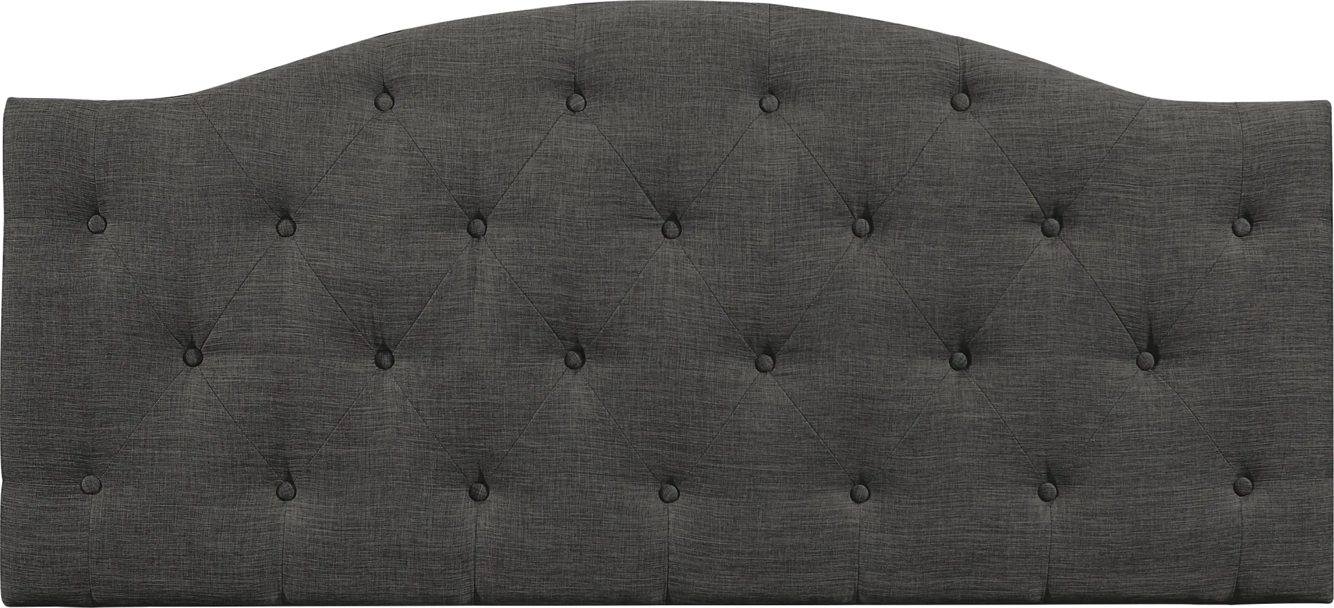 Barnsdale Dark Gray Full/Queen Upholstered Headboard - Image 1