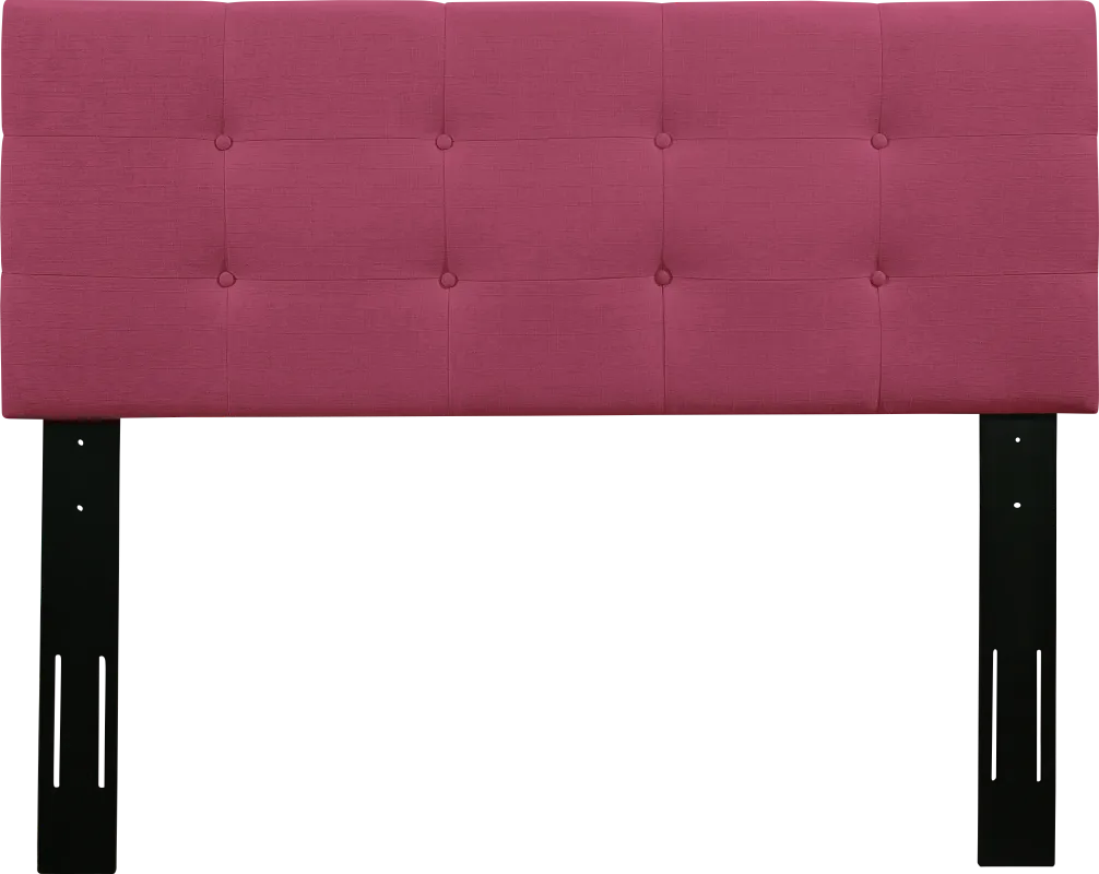 Criswell Pink Twin Upholstery Headborad