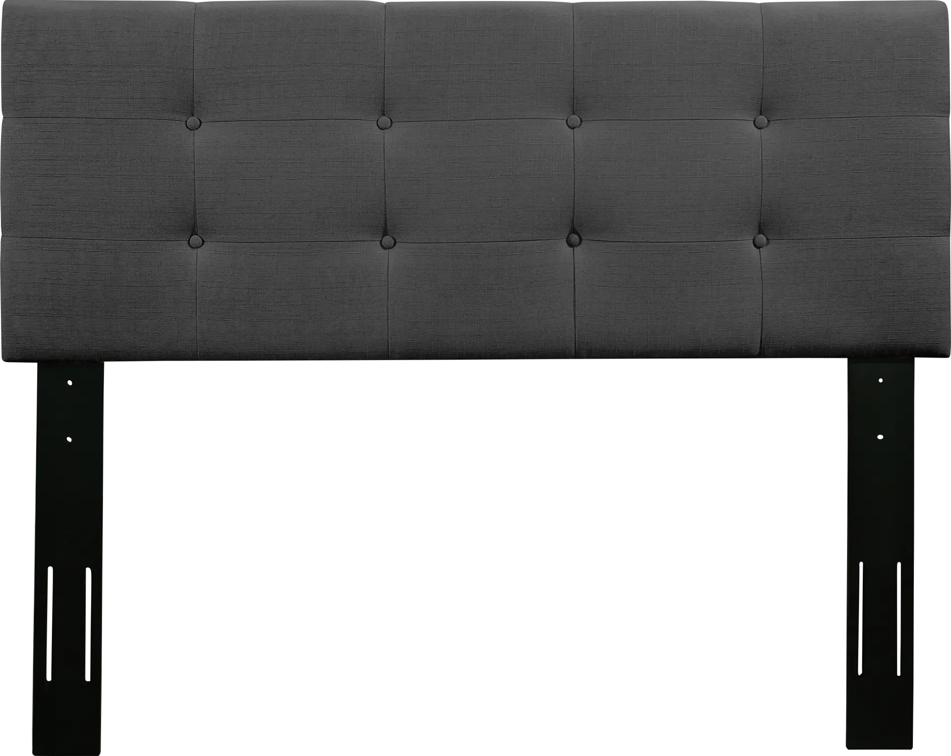 Criswell Dark Gray King Upholstered Headboard