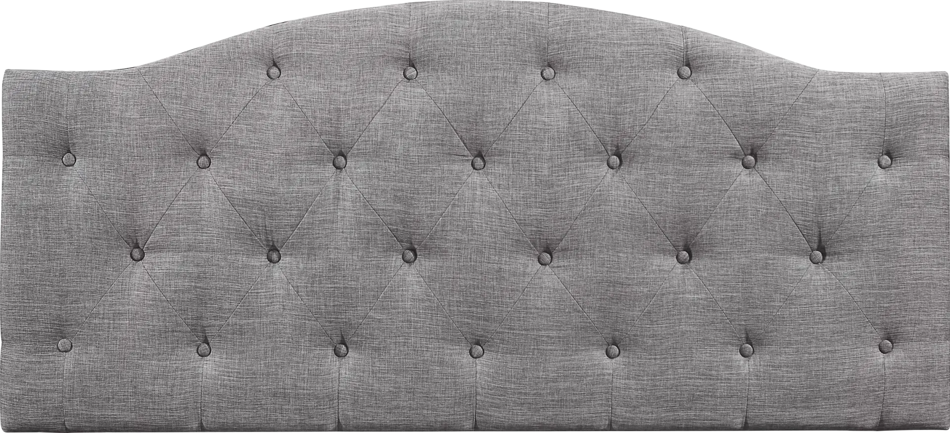 Barnsdale Gray King Upholstered Headboard