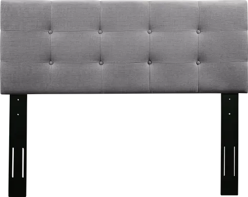 Criswell Gray King Upholstered Headboard