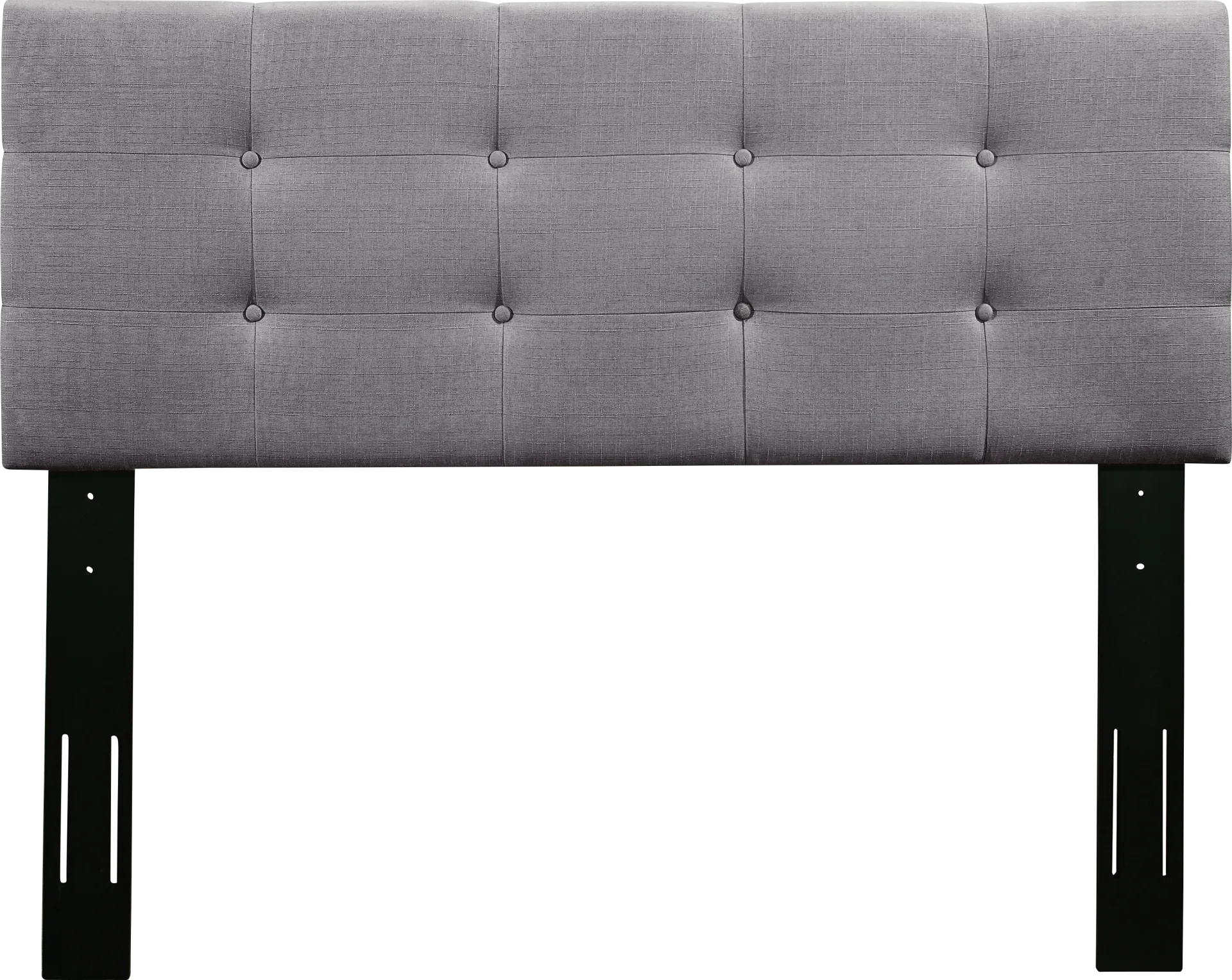 Criswell Gray King Upholstered Headboard - Image 1