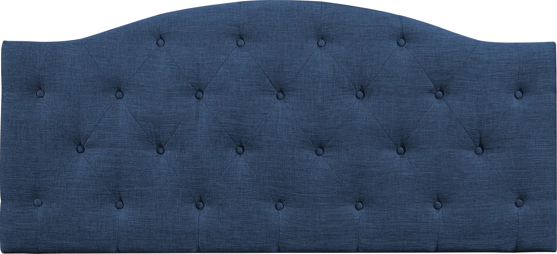 Barnsdale Blue King Upholstered Headboard - Image 1