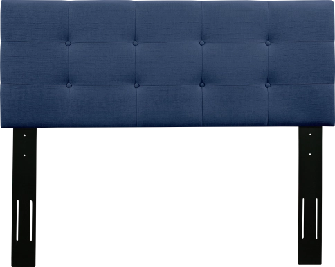 Criswell Blue King Upholstered Headboard