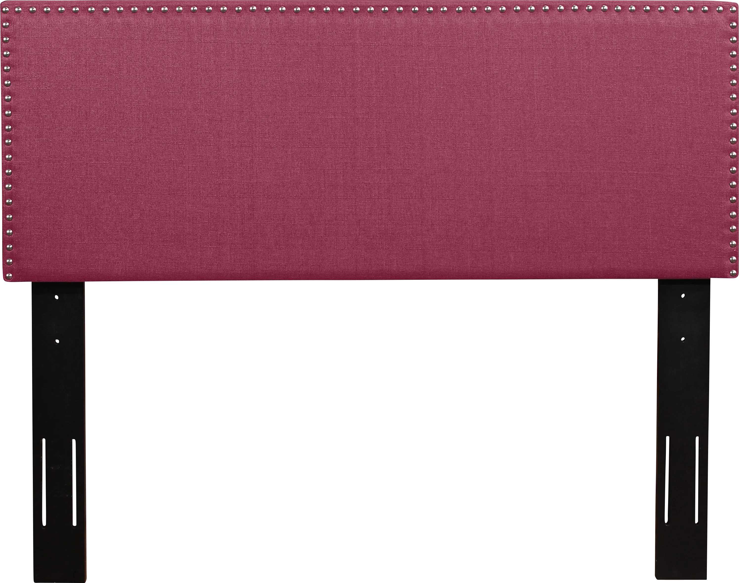 Charnwood Pink Twin Upholstered Headboard - Thumbnail - Image 1