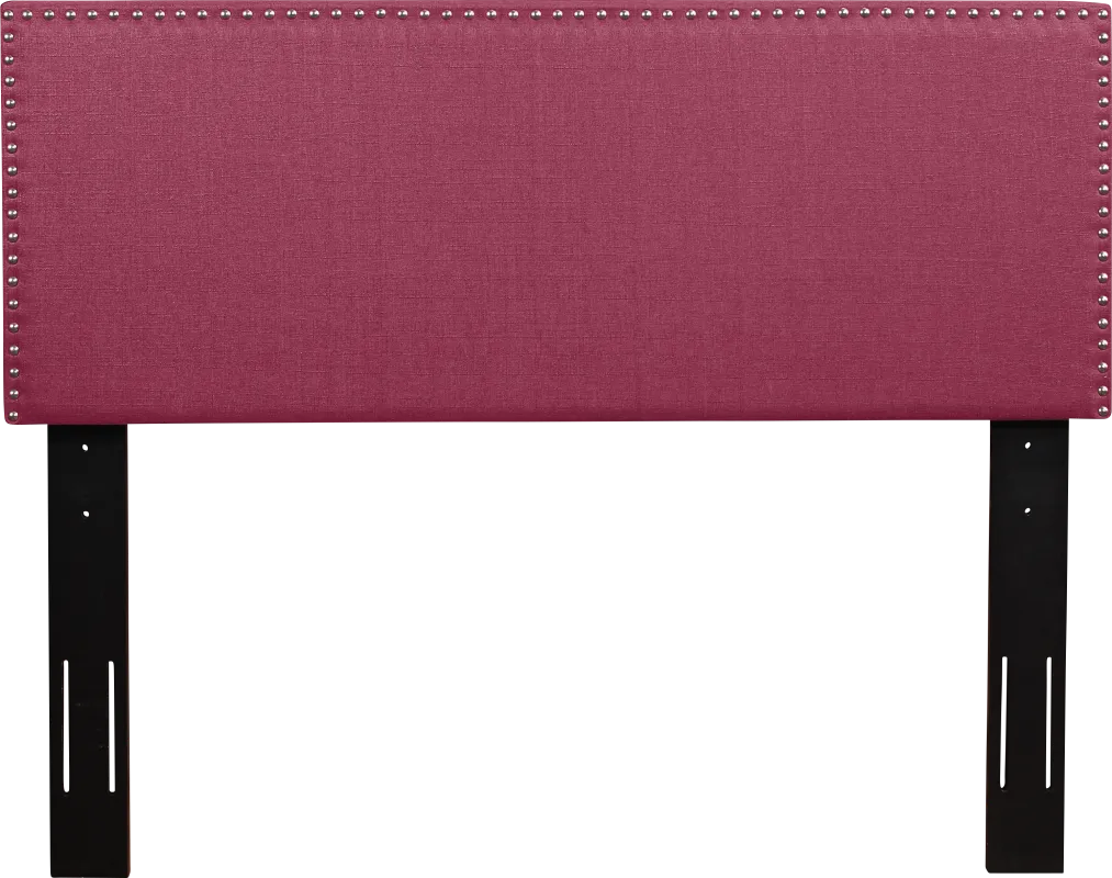 Charnwood Pink Twin Upholstered Headboard