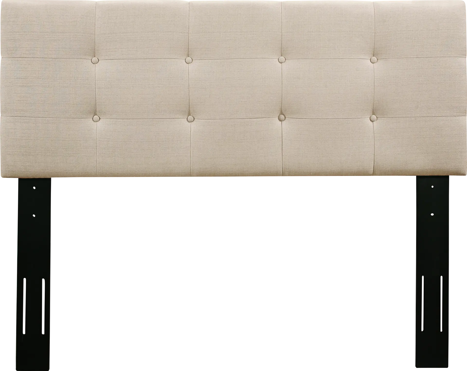 Criswell Beige King Upholstered Headboard