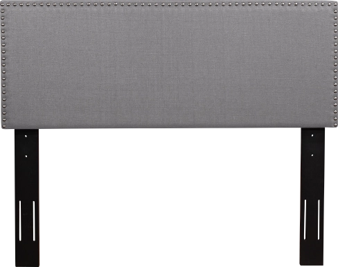 Charnwood Gray King Upholstered Headboard