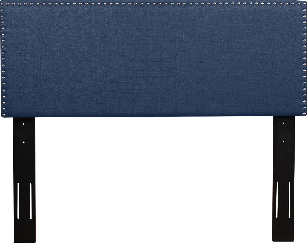 Charnwood Blue Full/Queen Upholstered Headboard