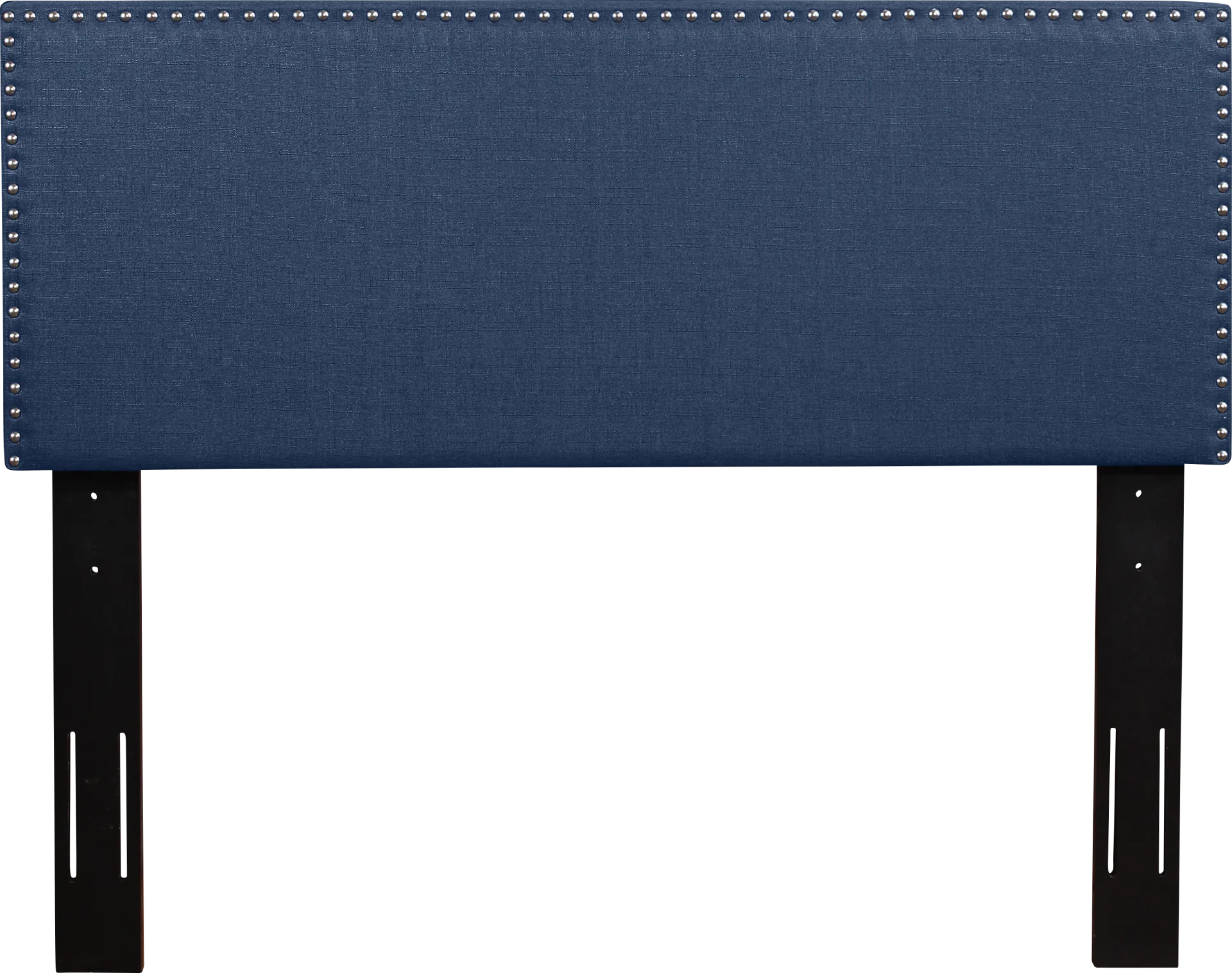 Charnwood Blue Twin Upholstered Headboard - Image 1