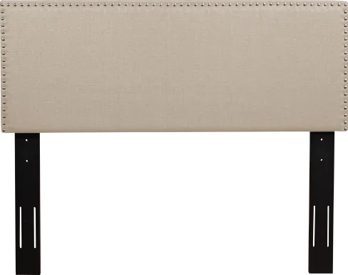 Charnwood Beige Twin Upholstered Headboard