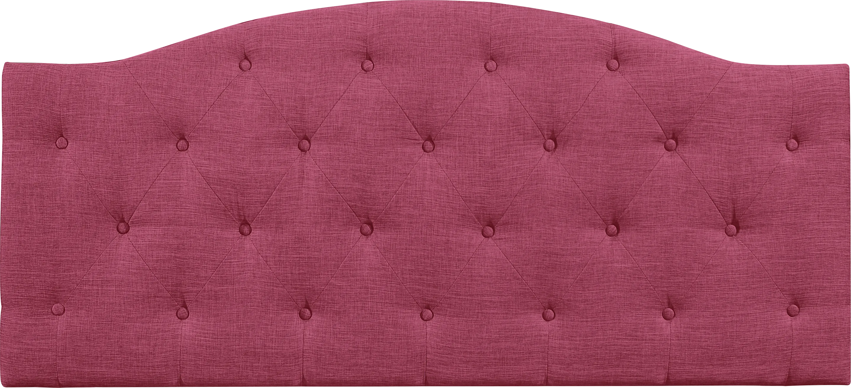 Barnsdale Pink Full/Queen Upholstered Headboard - Thumbnail - Image 1