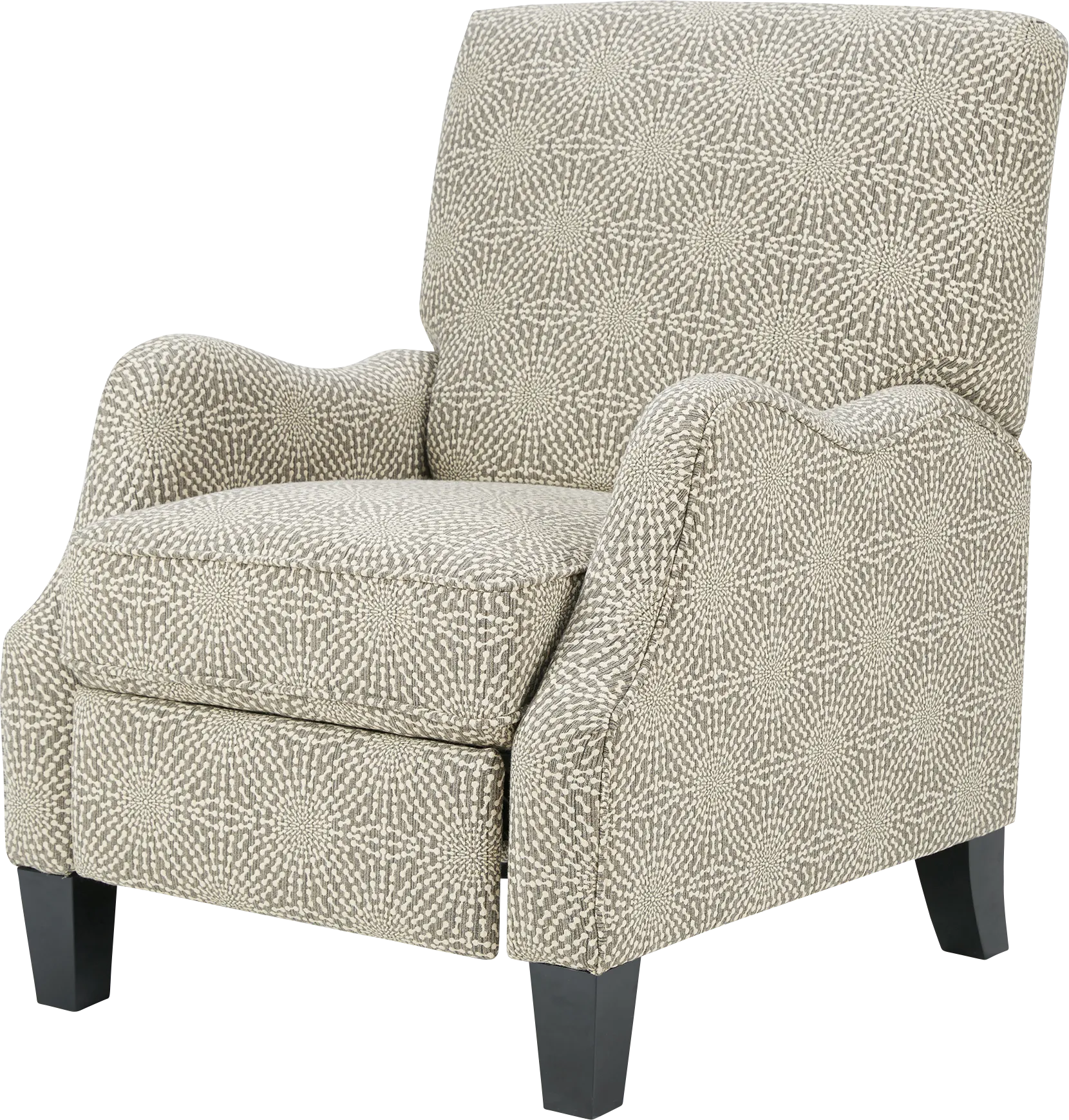 Levata Beige Pushback Recliner - Thumbnail - Image 1