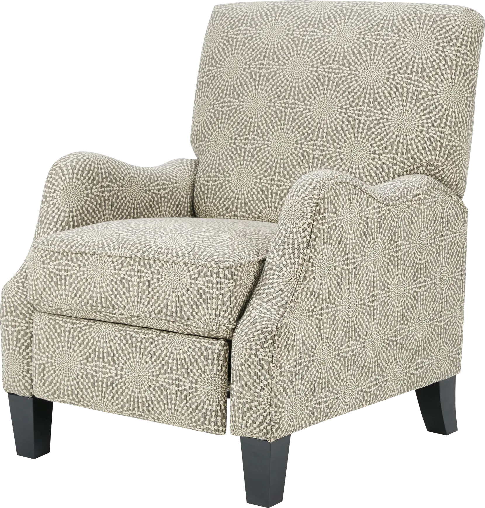 Levata Beige Pushback Recliner