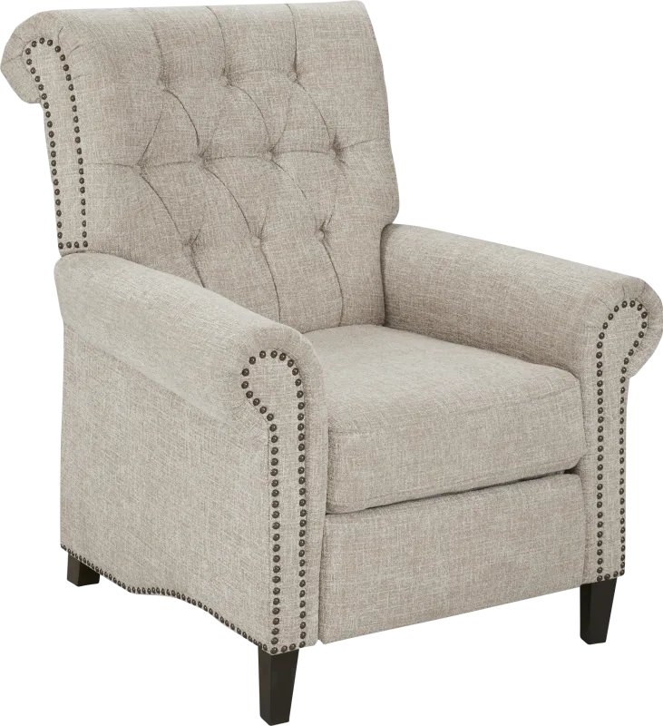 Julieanna Cream Pushback Recliner