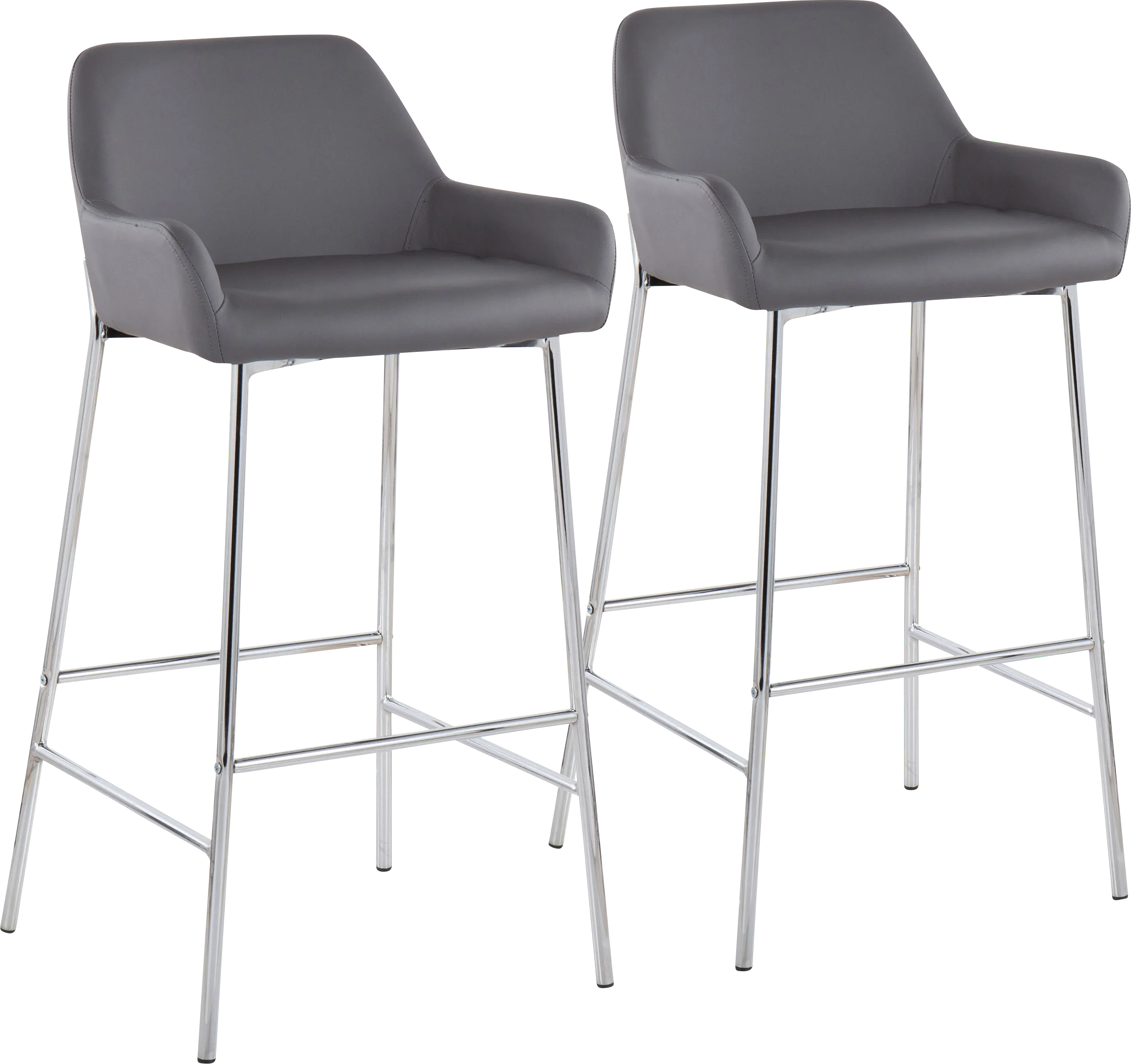Rimcrest III Gray Barstool Set of 2 - Thumbnail - Image 1