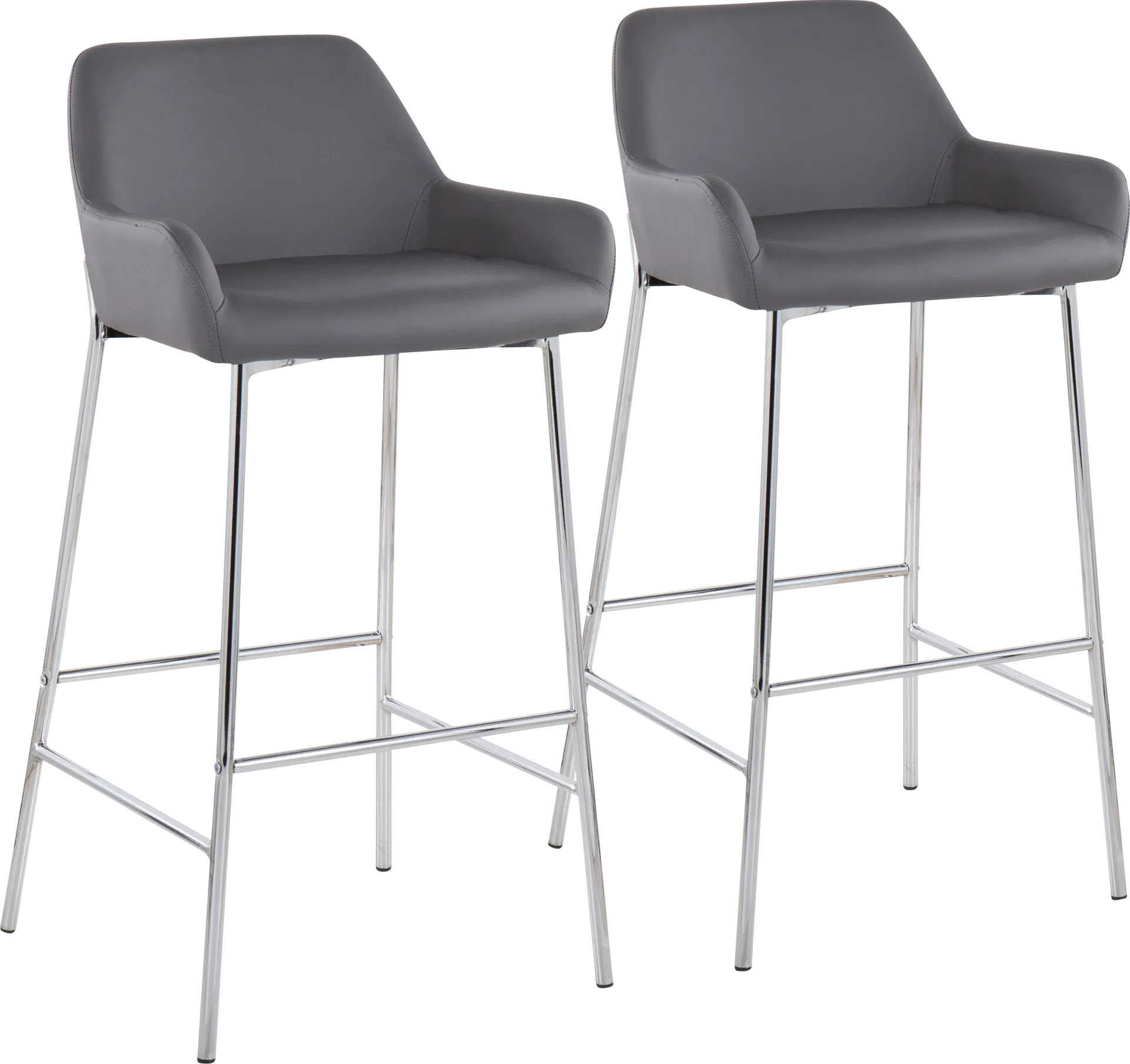 Rimcrest III Gray Barstool Set of 2 - Image 1