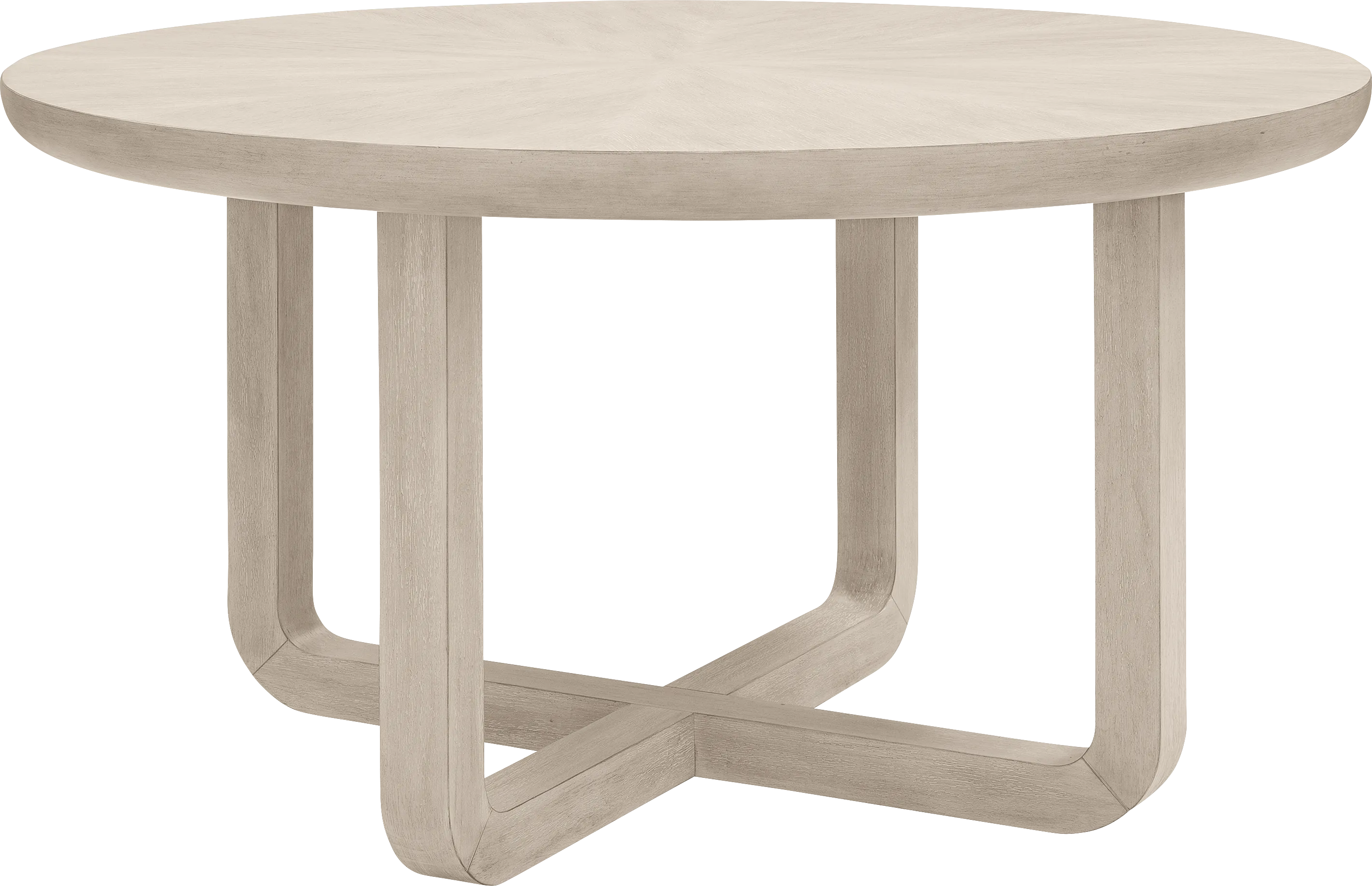 Canyon Light Gray 5 Pc Round Dining Room with Upholstered Chairs - Thumbnail - Image 2