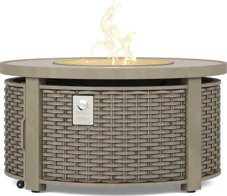 round fire pit