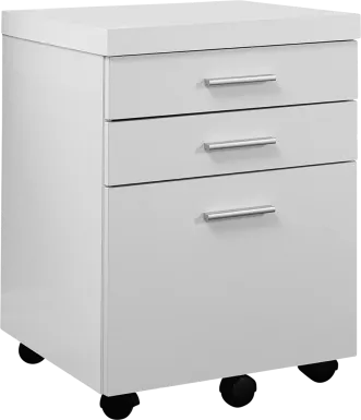 Wampton White File Cabinet